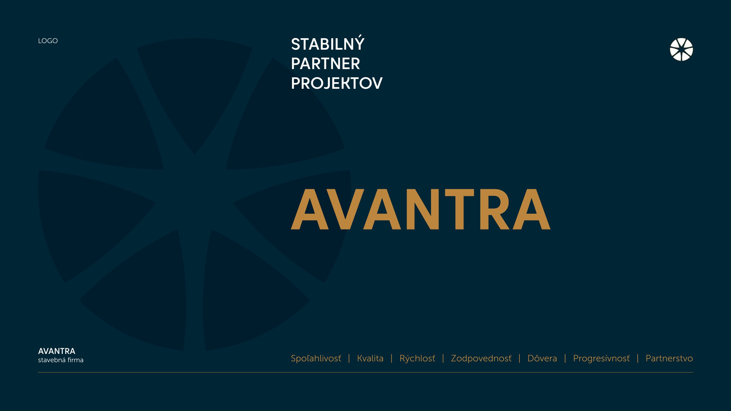 Avantra — dizajn manuál, strana 2