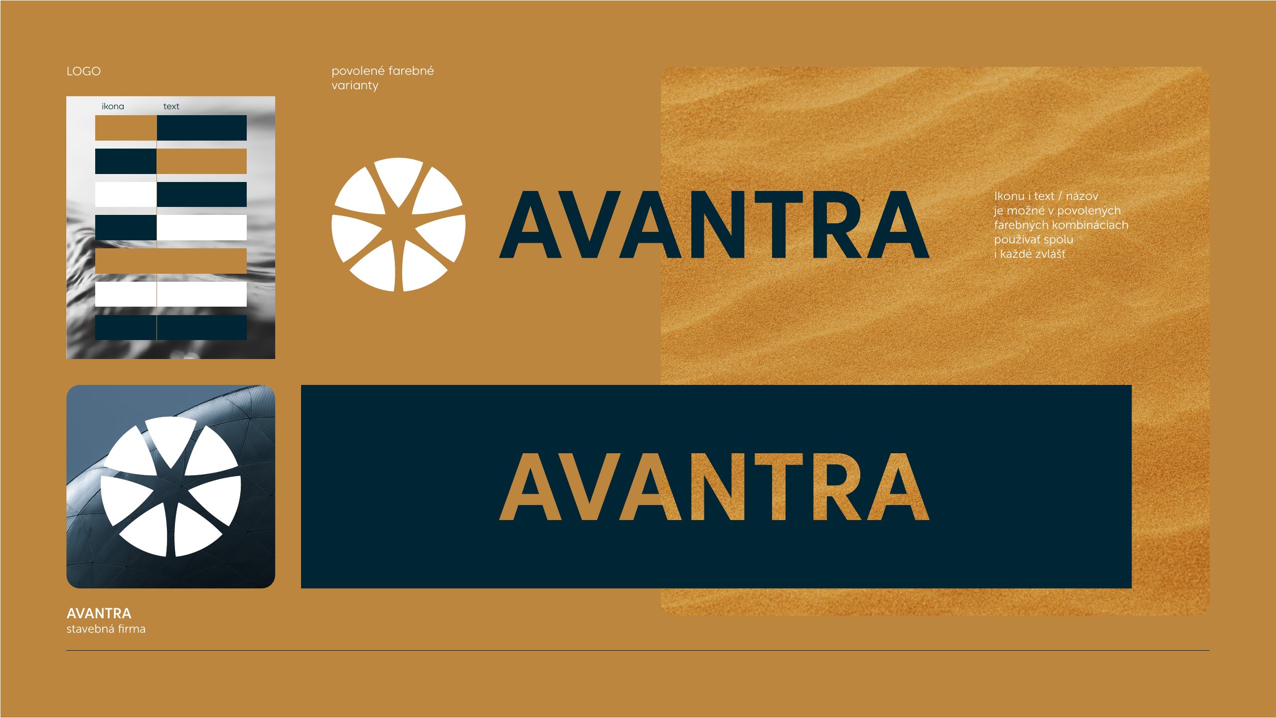 Avantra — dizajn manuál, strana 3