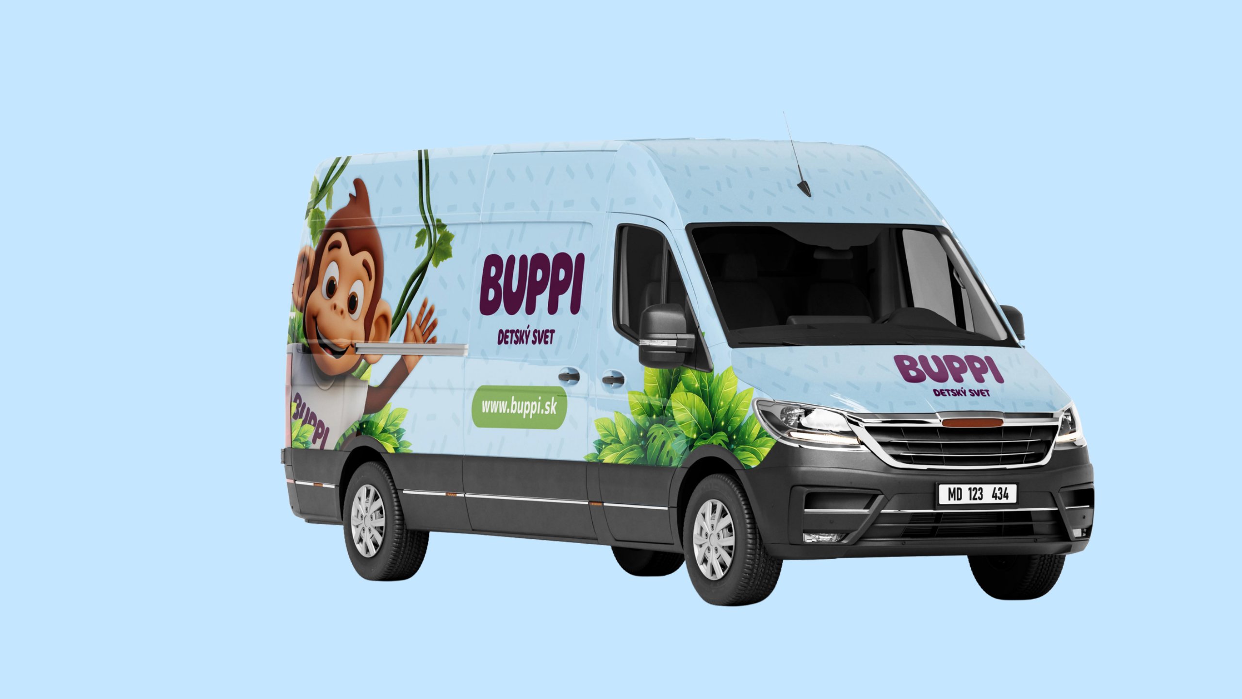 Buppi — dizajn manuál, strana 16