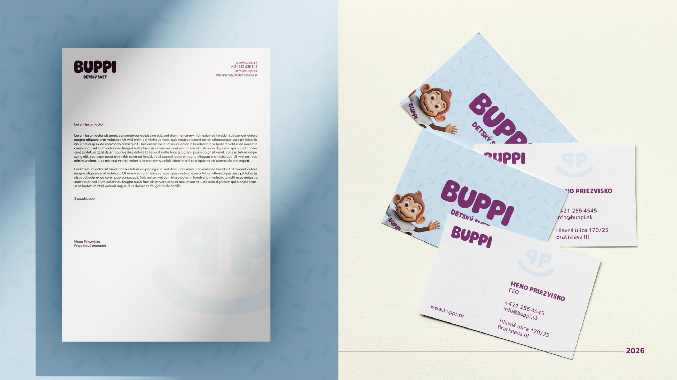 Buppi — dizajn manuál, strana 17
