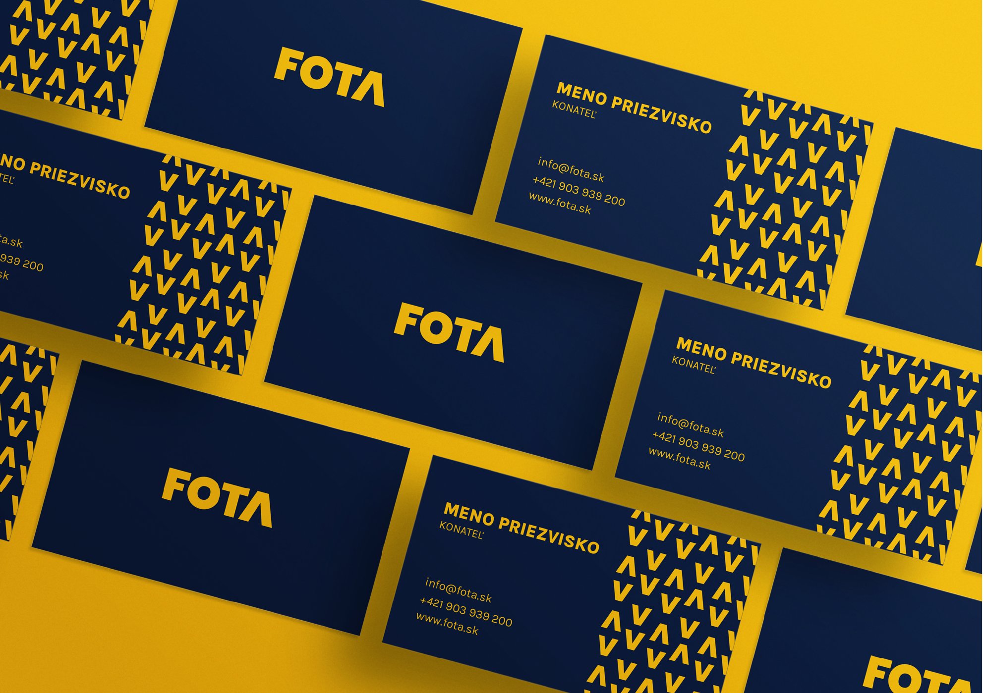 Fota — dizajn manuál, strana 2