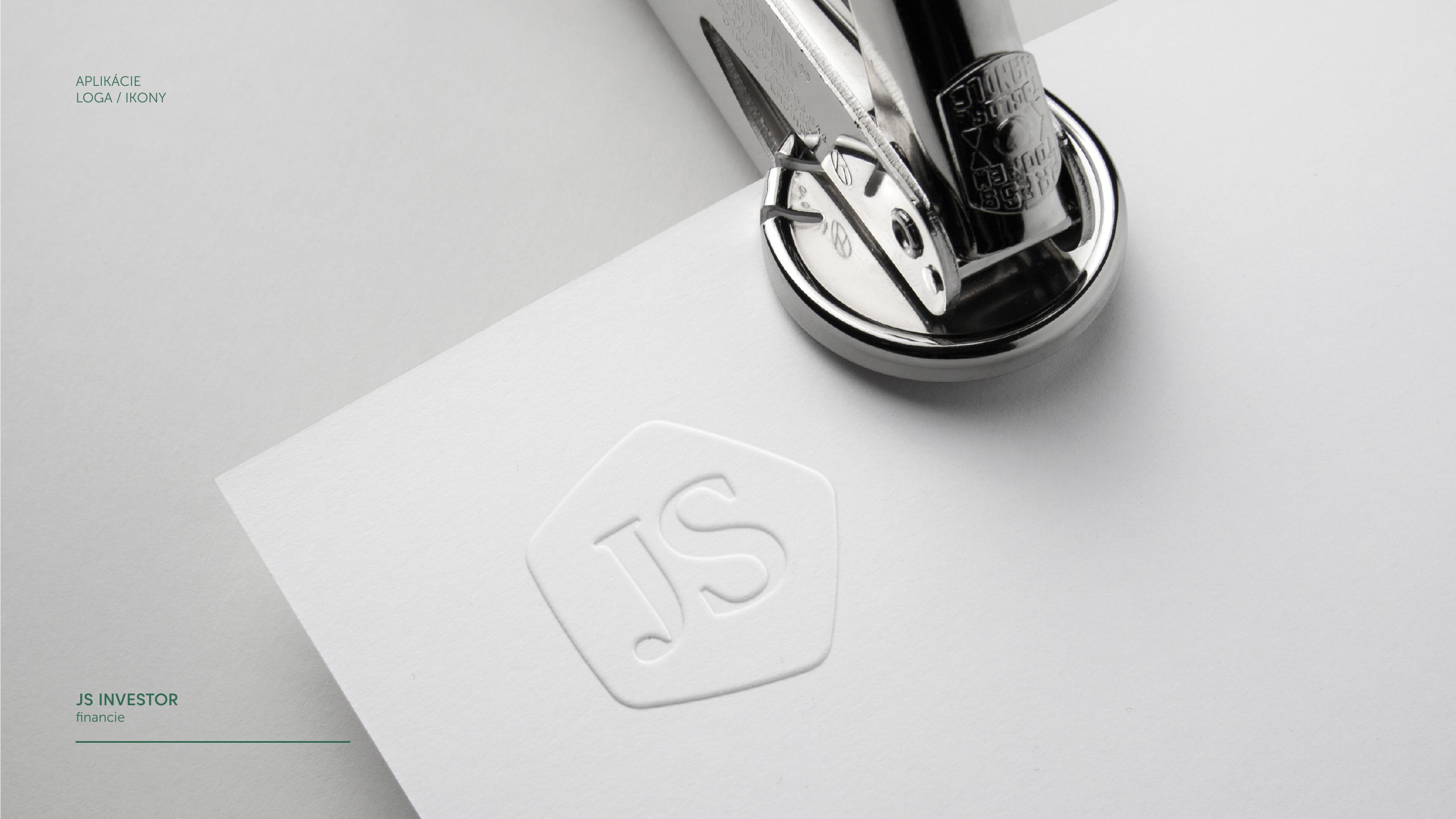 JS Investor — dizajn manuál, strana 12