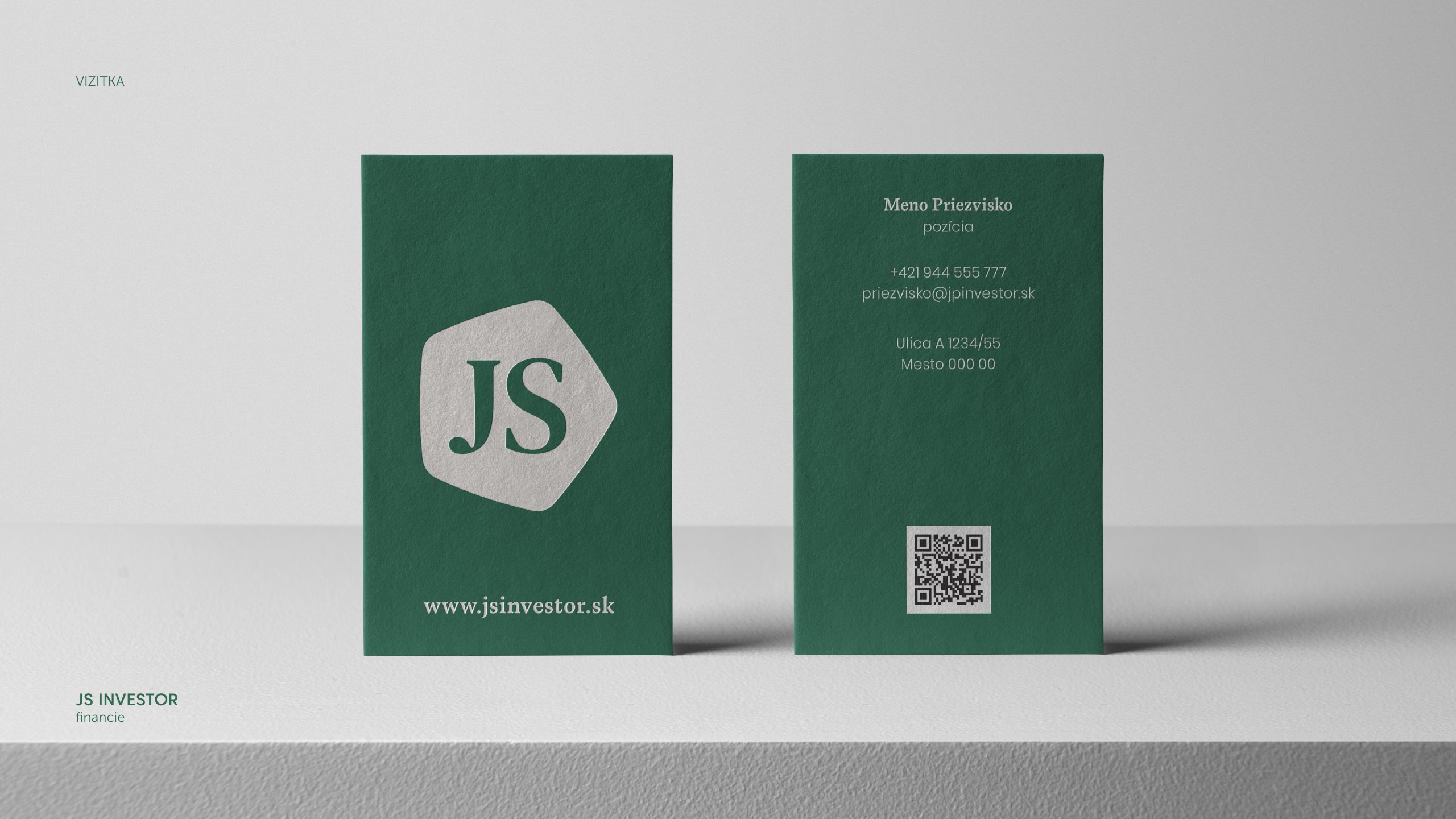 JS Investor — dizajn manuál, strana 14