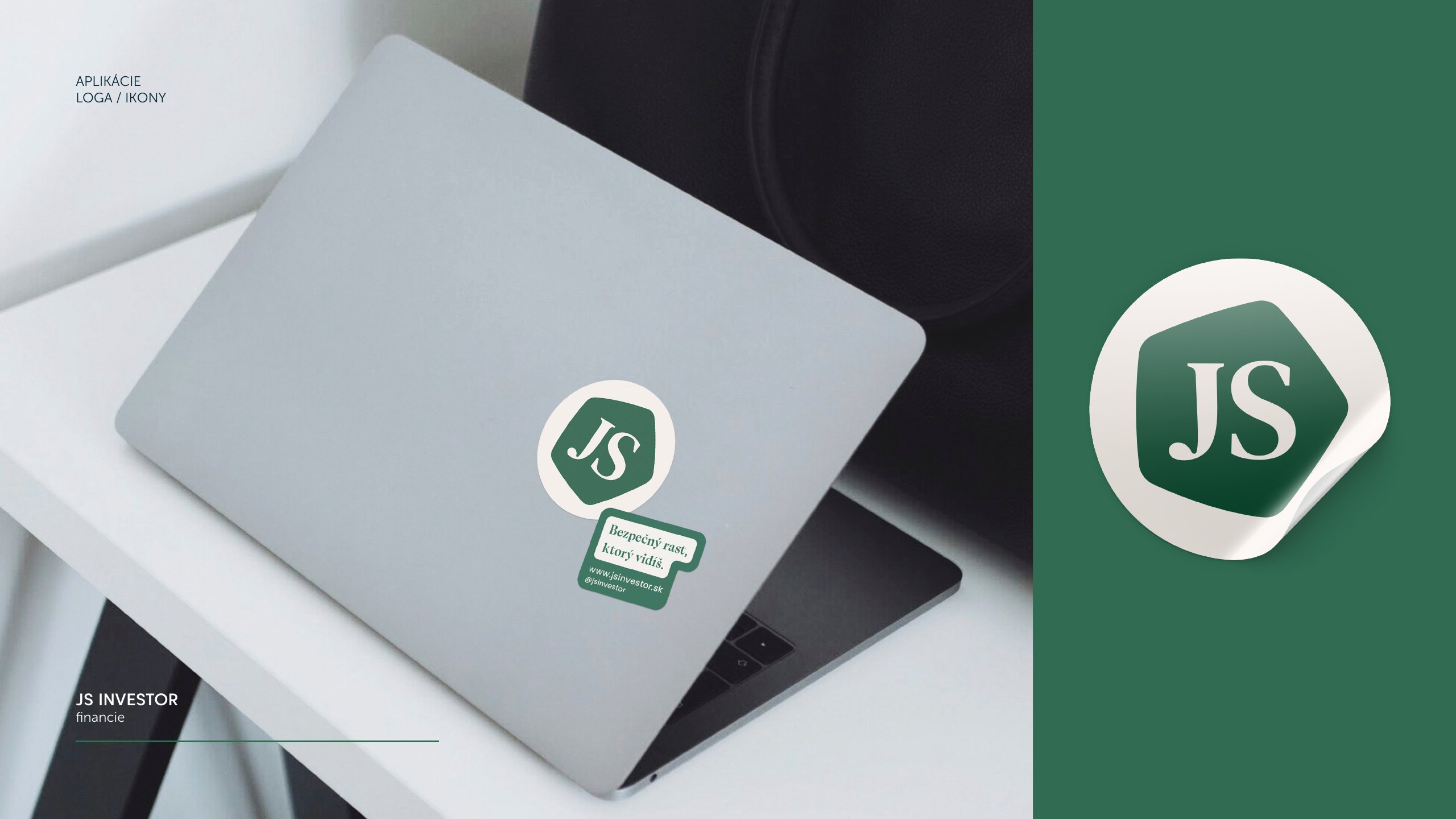 JS Investor — dizajn manuál, strana 29