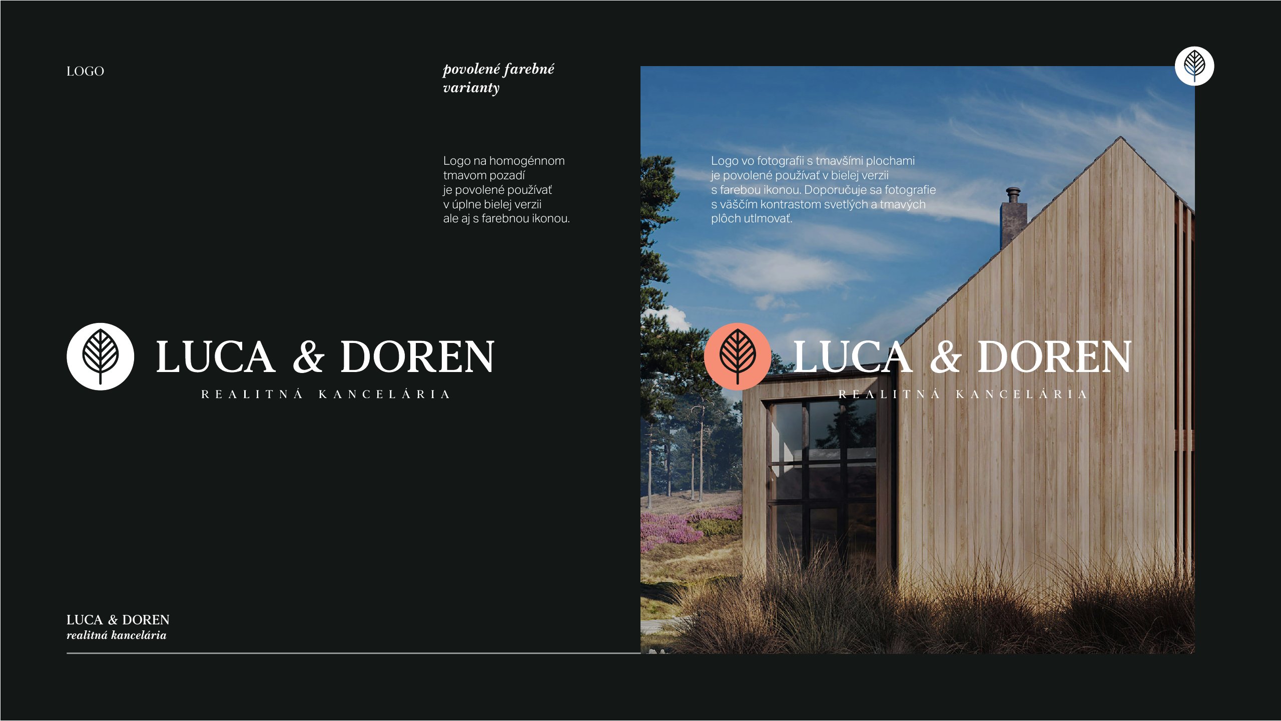 Luca & Doren — branding, strana 3