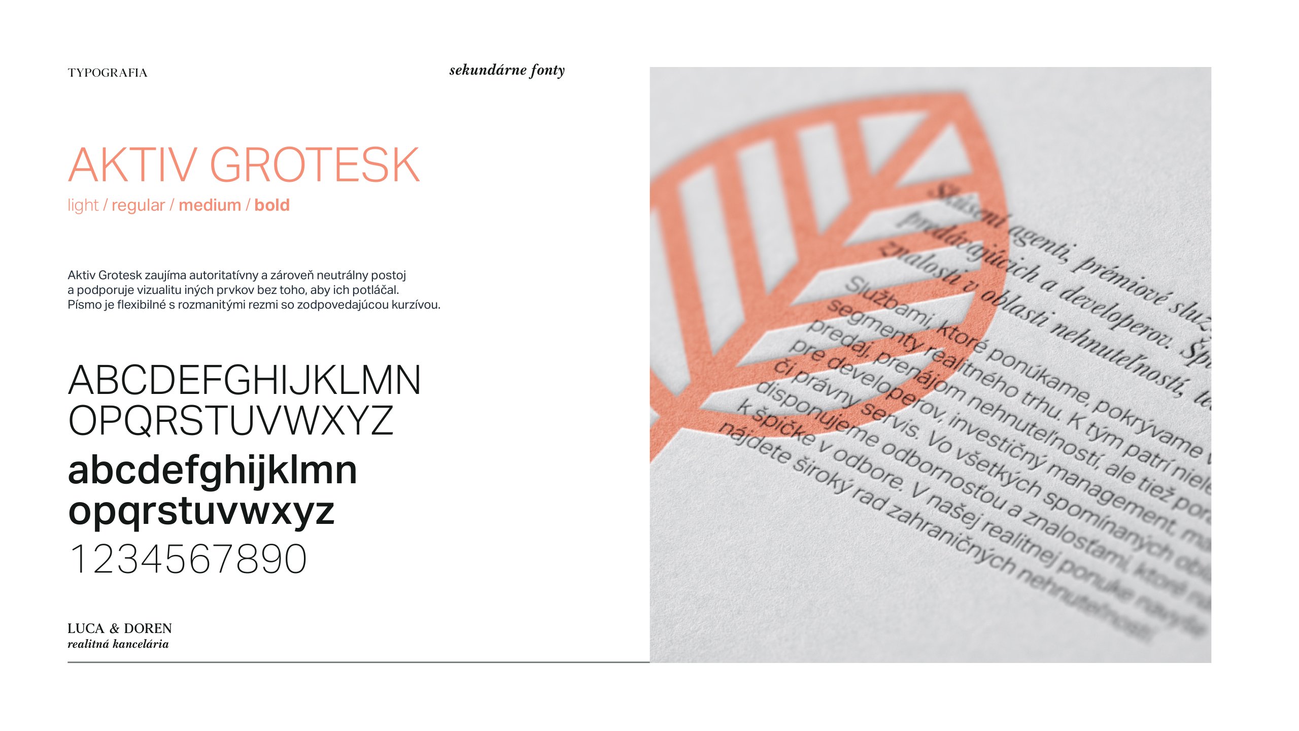 Luca & Doren — branding, strana 12