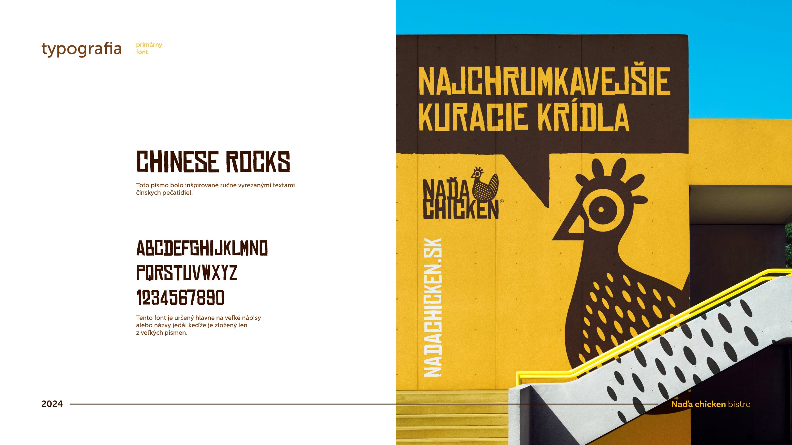 Naďa Chicken — dizajn manuál, strana 6
