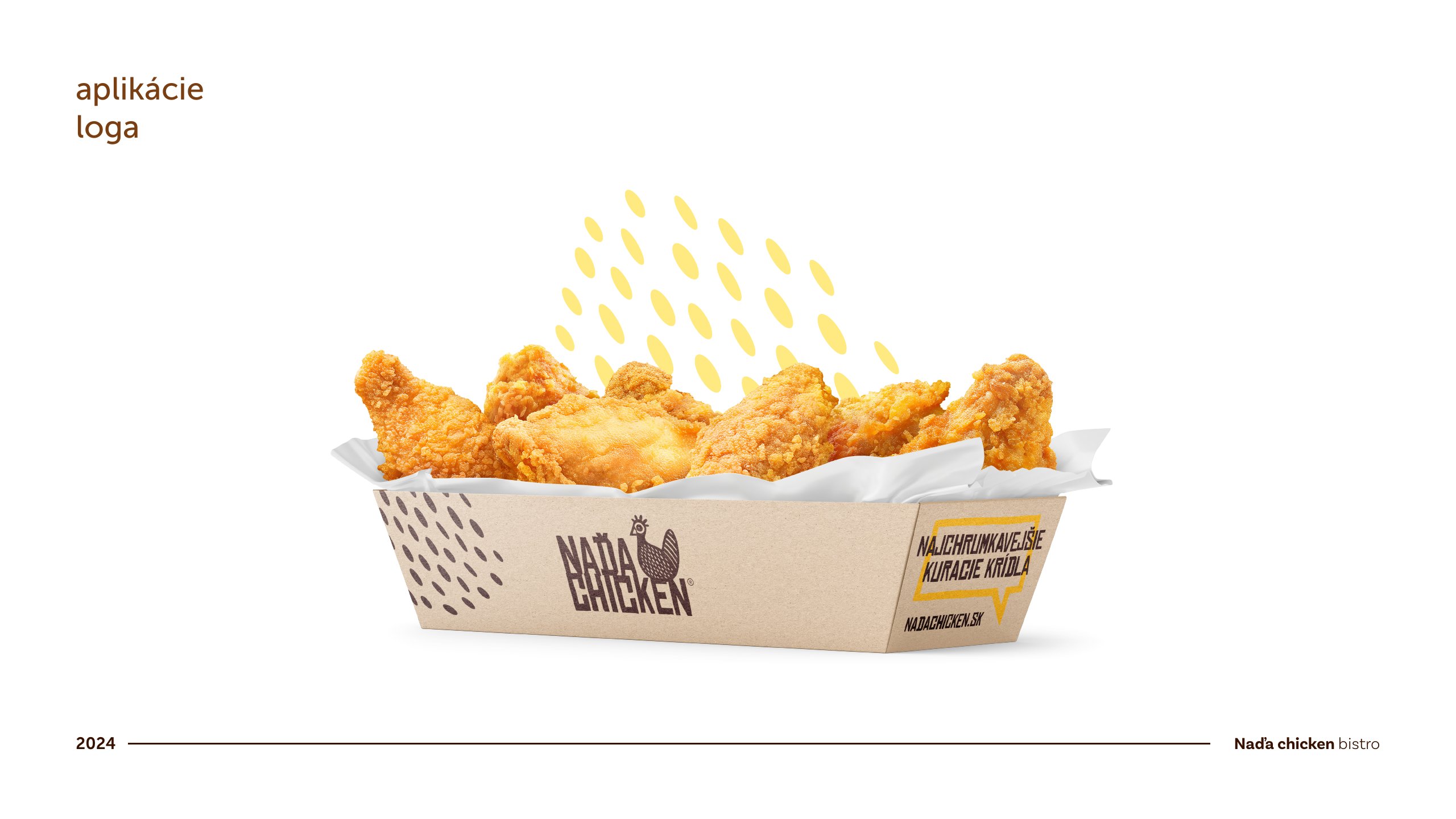 Naďa Chicken — dizajn manuál, strana 11