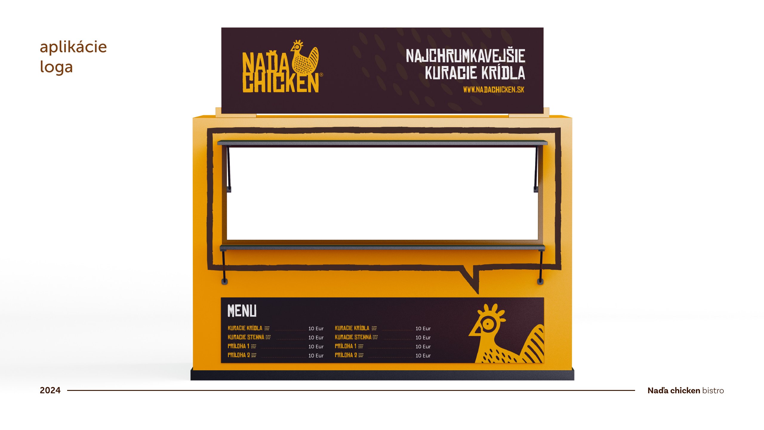 Naďa Chicken — dizajn manuál, strana 15
