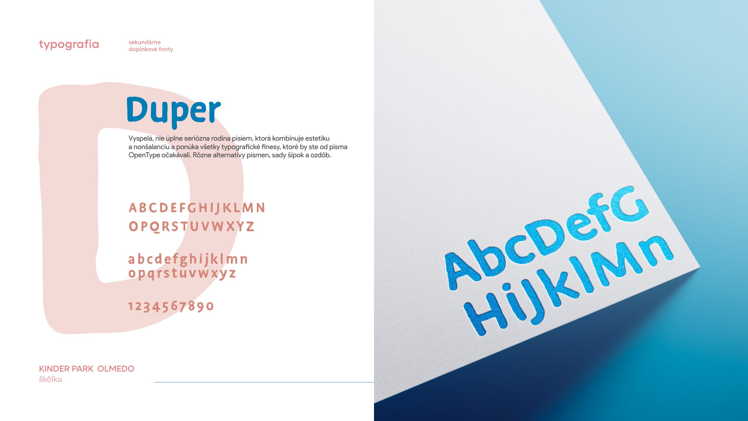 Kinderpark Olmedo — branding, strana 9