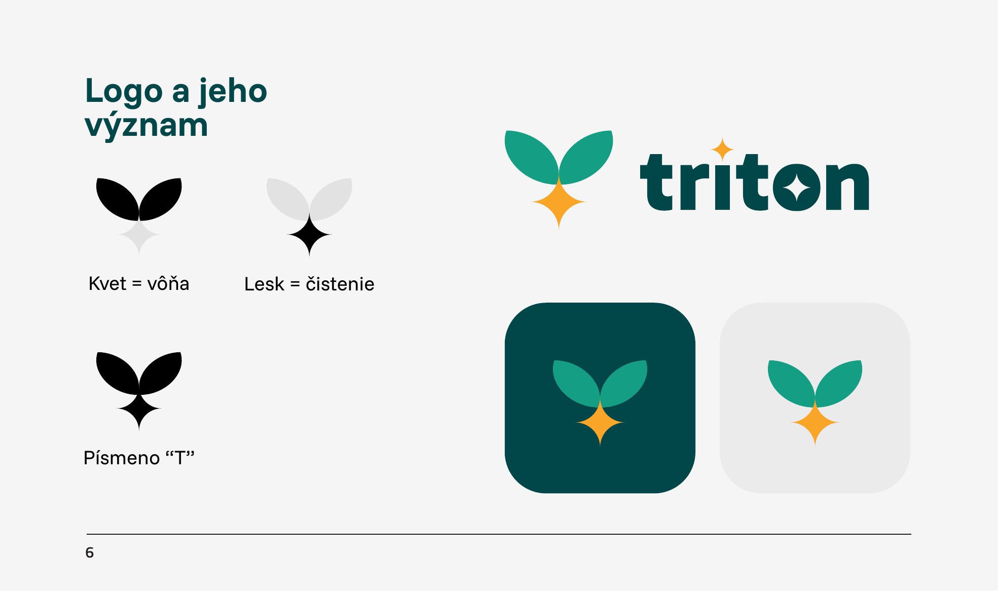 TRITON — branding, ukážka 3