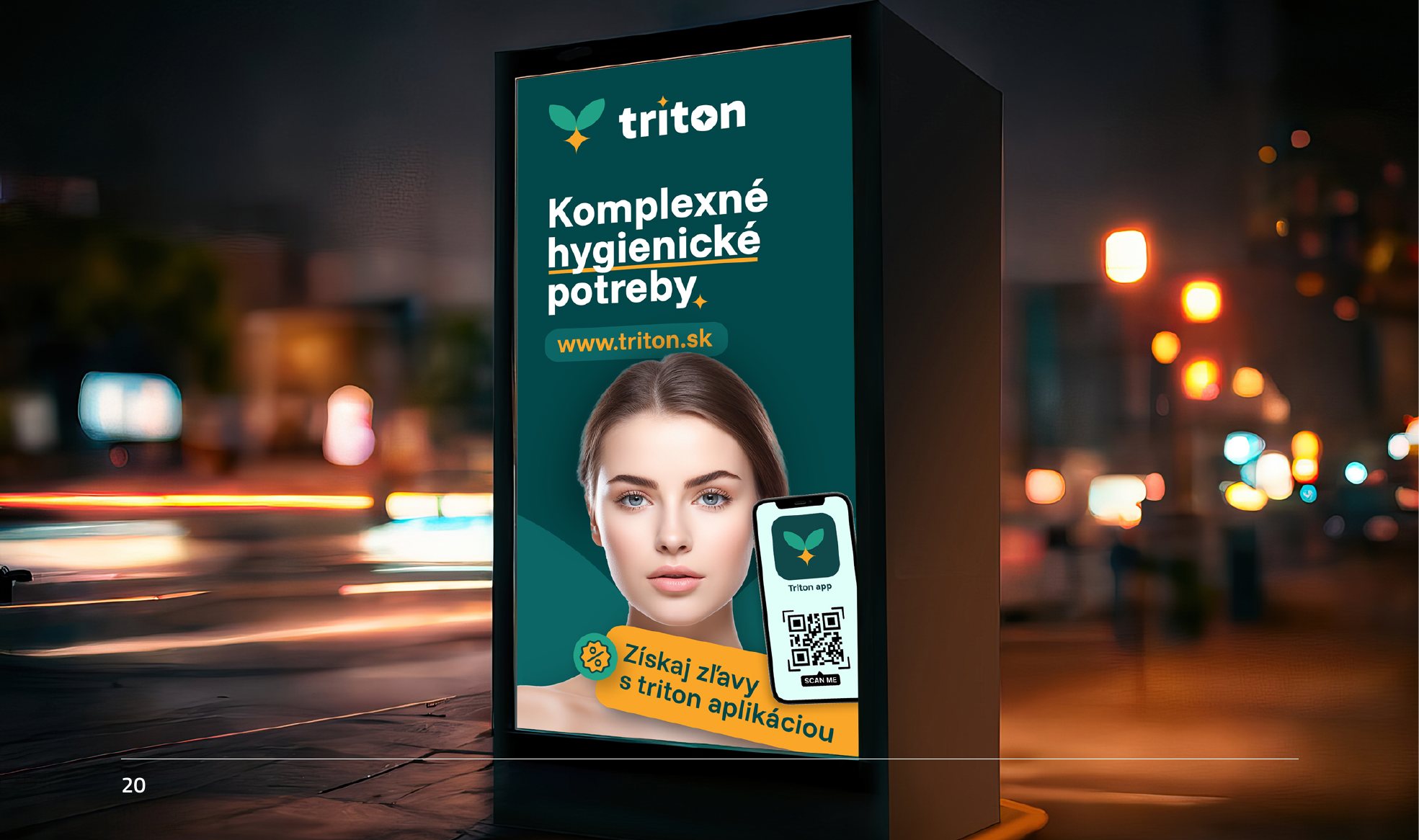 TRITON — branding, ukážka 11