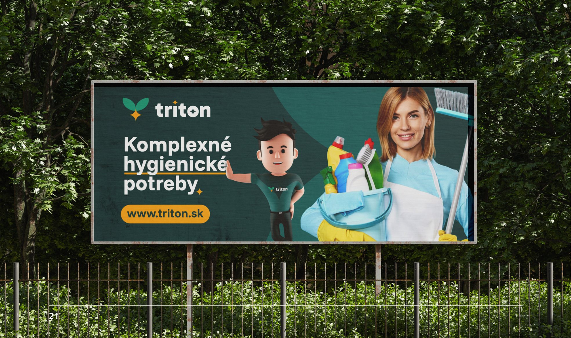 TRITON — branding, ukážka 12