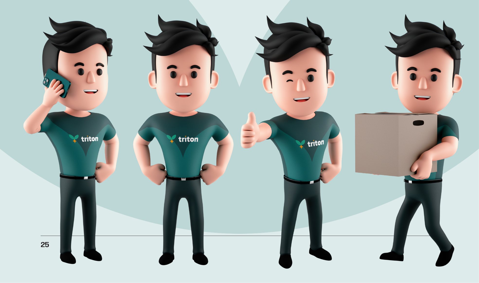 TRITON — branding, ukážka 16