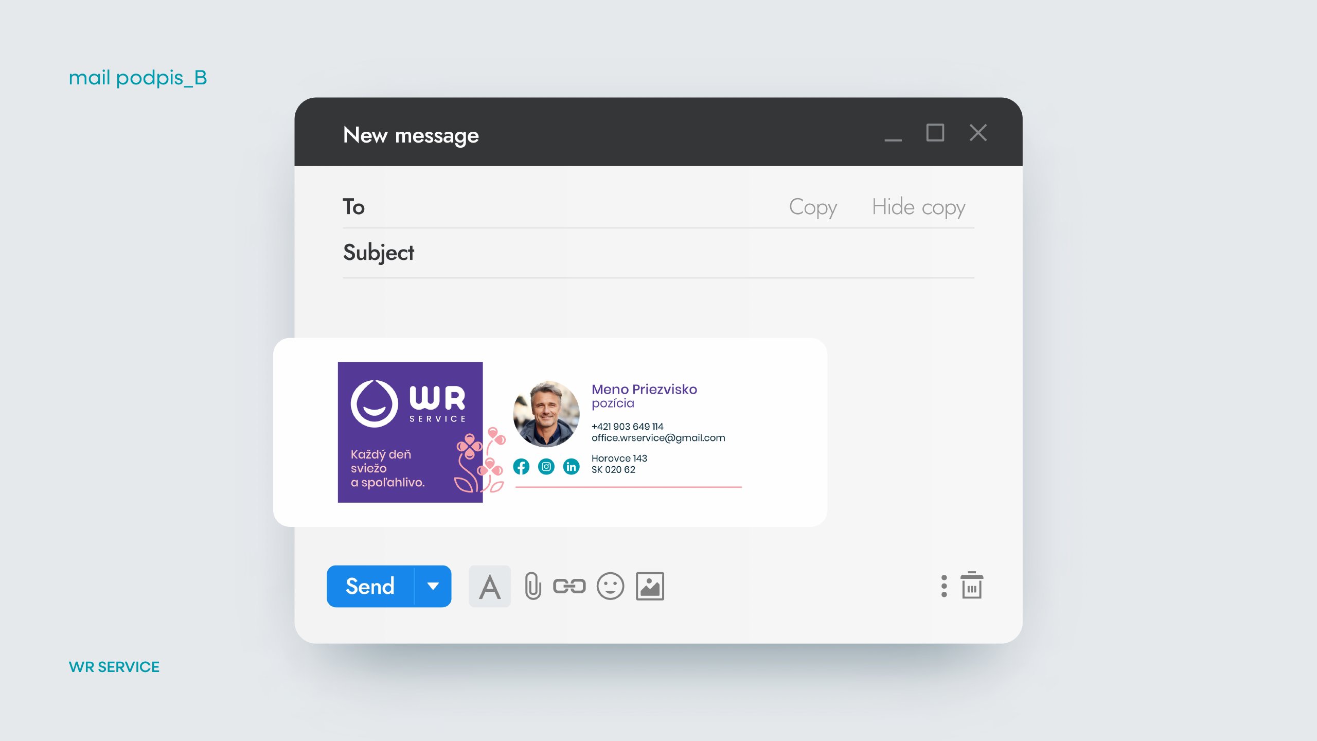 WR Service — branding, strana 25